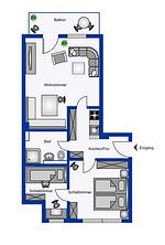 Wohnung Pellworm - Top-Hundeurlaub