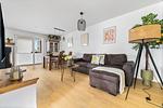 Wohnzimmer - Ferienwohnung Zitroneninsel - Top-Hundeurlaub