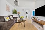 Wohnzimmer - Ferienwohnung Zitroneninsel - Top-Hundeurlaub
