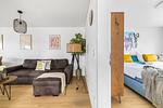Wohnzimmer - Ferienwohnung Zitroneninsel - Top-Hundeurlaub