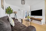 Wohnzimmer - Ferienwohnung Zitroneninsel - Top-Hundeurlaub