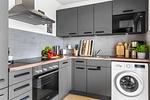 Küche / Küchenzeile - Ferienwohnung Zitroneninsel - Top-Hundeurlaub