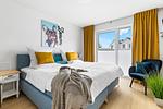Schlafzimmer - Ferienwohnung Zitroneninsel - Top-Hundeurlaub