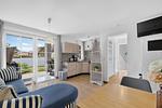 Wohnzimmer - Ferienbungalow Malebisa - Top-Hundeurlaub