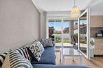Wohnzimmer - Ferienbungalow Malebisa - Top-Hundeurlaub
