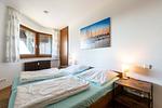 Schlafzimmer - Zwei-Zimmer-Apartment 55/25 - Top-Hundeurlaub