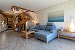 Wohnzimmer - Maisonette-Wohnung 55/26 mit Seeblick - Top-Hundeurlaub