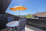 Balkon - Maisonette-Wohnung 55/26 mit Seeblick - Top-Hundeurlaub