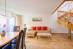 Wohnzimmer - Maisonette-Wohnung 55/27 mit Seeblick - Top-Hundeurlaub