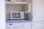 Küche / Küchenzeile - Maisonette-Wohnung 55/27 mit Seeblick - Top-Hundeurlaub