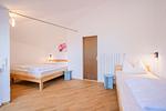 Schlafzimmer - Maisonette-Wohnung 55/27 mit Seeblick - Top-Hundeurlaub