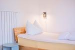 Schlafzimmer - Maisonette-Wohnung 55/27 mit Seeblick - Top-Hundeurlaub