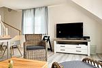 TV im Wohnzimmer - Wohnung 03-5 - Top-Hundeurlaub