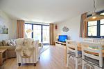 Blick in den Wohn- Essbereich - Wohnung 01-4 - Top-Hundeurlaub