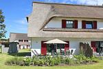 Blick zur Terrasse - Reethaus 18b - Huus Berti - Top-Hundeurlaub