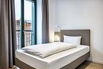 Schlafzimmer mit Einzelbett - Krusespeicher 3-47 - Top-Hundeurlaub