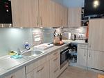 Küche / Küchenzeile - Ferienhaus Nordseegruß - Top-Hundeurlaub