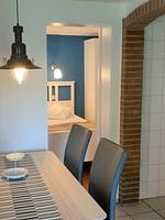 Wohnzimmer - Ferienwohnung Kajüte - Top-Hundeurlaub