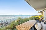Terrasse - Ferienwohnung Nordglanz Olpenitz - Top-Hundeurlaub