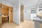 Badezimmer - Ferienwohnung Nordglanz Olpenitz - Top-Hundeurlaub