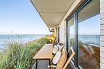 Terrasse - Ferienwohnung Nordglanz Olpenitz - Top-Hundeurlaub