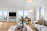 Wohnzimmer - Ferienwohnung Nordglanz Olpenitz - Top-Hundeurlaub