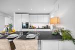 Küche / Küchenzeile - Ferienwohnung Nordglanz Olpenitz - Top-Hundeurlaub