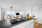 Küche / Küchenzeile - Ferienwohnung Nordglanz Olpenitz - Top-Hundeurlaub