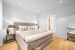 Schlafzimmer - Ferienwohnung Nordglanz Olpenitz - Top-Hundeurlaub