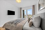 Schlafzimmer - Ferienwohnung TheViewC09 Ankerplatz Dagebüll - Top-Hundeurlaub