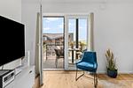 Wohnzimmer - Ferienwohnung TheViewC09 Ankerplatz Dagebüll - Top-Hundeurlaub