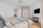 Schlafzimmer - Ferienwohnung TheViewC10 Deichkrone Dagebüll - Top-Hundeurlaub