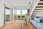 Wohnzimmer - Ferienwohnung TheViewC10 Deichkrone Dagebüll - Top-Hundeurlaub