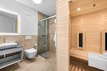 Badezimmer - Ferienwohnung TheViewC10 Deichkrone Dagebüll - Top-Hundeurlaub