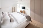 Schlafzimmer - Dünenquartier No. 1 - Top-Hundeurlaub