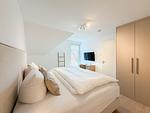 Schlafzimmer - Dünenquartier No. 2 - Top-Hundeurlaub