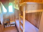 Schlafzimmer mit Etagenbett im Ferienhaus Söda Fullsjön - Sodra Fullsjön - Top-Hundeurlaub