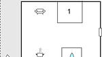floor-plan - Ferienwohnung für 4 Personen (35 m²) in La Baule - Top-Hundeurlaub