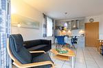 Wohnzimmer - Ferienwohnung  Kajediek 16-69 - Top-Hundeurlaub