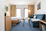 Wohnzimmer - Deutsches Haus Zimmer 16 - Top-Hundeurlaub