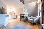 Wohnzimmer - Juliane - Galeriesuite - Top-Hundeurlaub