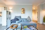 Wohnzimmer - Marie - Gartensuite - Top-Hundeurlaub