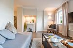 Wohnzimmer - Marie - Gartensuite - Top-Hundeurlaub