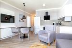 Wohnzimmer - Exklusivsuite 3.03 - luxuriös & hundefreundlich - Top-Hundeurlaub