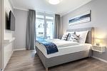 Schlafzimmer - Exklusivsuite 3.03 - luxuriös & hundefreundlich - Top-Hundeurlaub