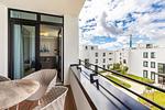 Balkon - Exklusivsuite 3.03 - luxuriös & hundefreundlich - Top-Hundeurlaub