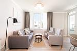 Wohnzimmer - Exklusivsuite 3.03 - luxuriös & hundefreundlich - Top-Hundeurlaub