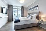 Schlafzimmer - Exklusives Apartment 3.11 mit Strandkorb, Begrüßungsgetränken und hundefreundlich - Top-Hundeurlaub
