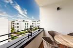 Balkon - Exklusives Apartment 3.11 mit Strandkorb, Begrüßungsgetränken und hundefreundlich - Top-Hundeurlaub