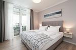 Schlafzimmer - Exklusives Apartment 3.11 mit Strandkorb, Begrüßungsgetränken und hundefreundlich - Top-Hundeurlaub